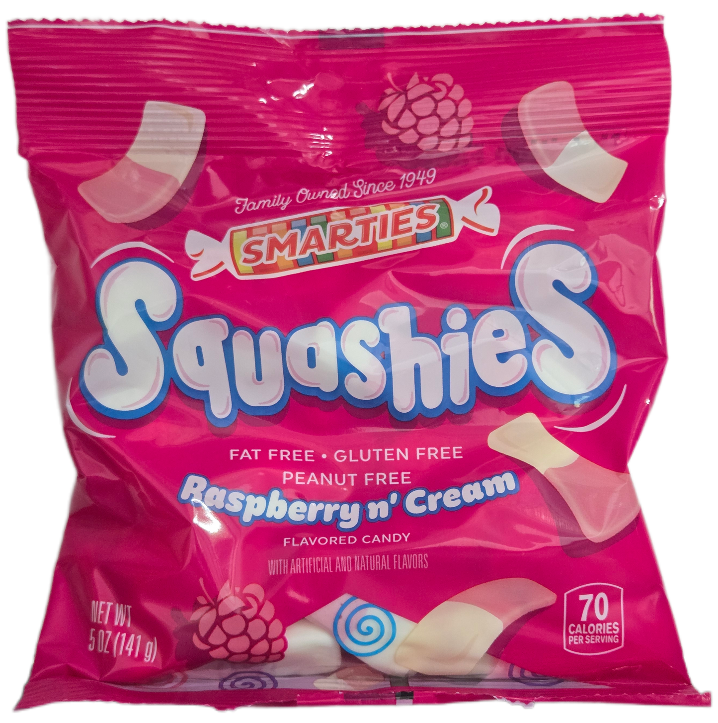 Squashies Raspberry and Cream