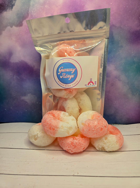 Watermelon Rings- Freeze Dried