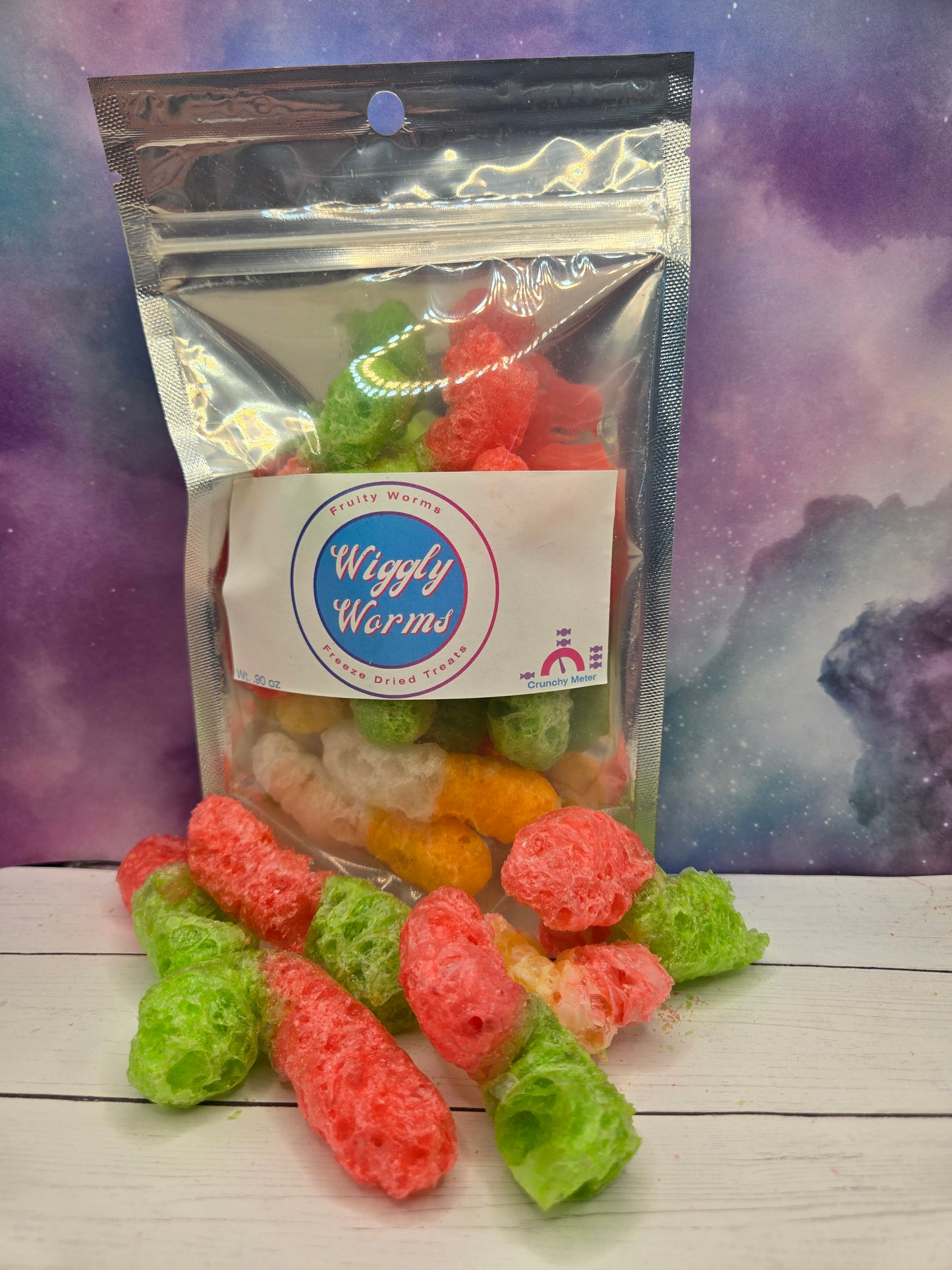 Wiggly Worms-Freeze Dried