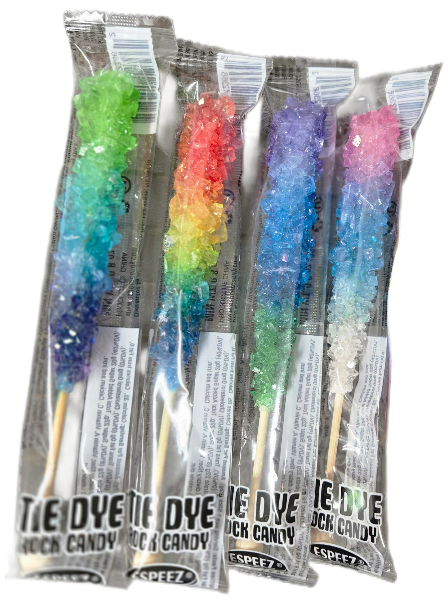 Tie Dye Rock Candy